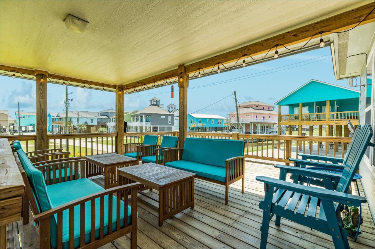 Turtle Sea-Renity Beach Cottage Crystal Beach Exteriör bild