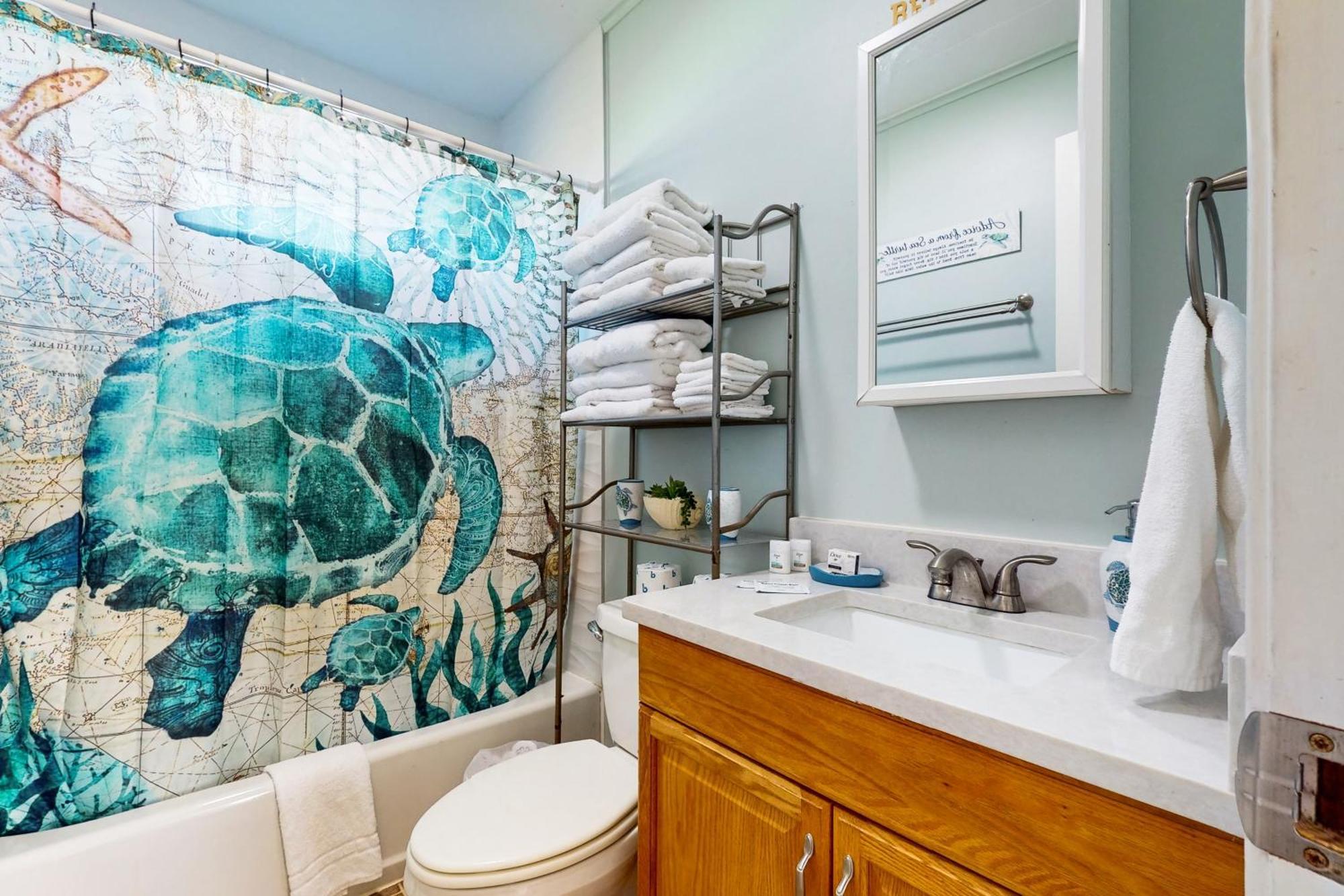 Turtle Sea-Renity Beach Cottage Crystal Beach Exteriör bild