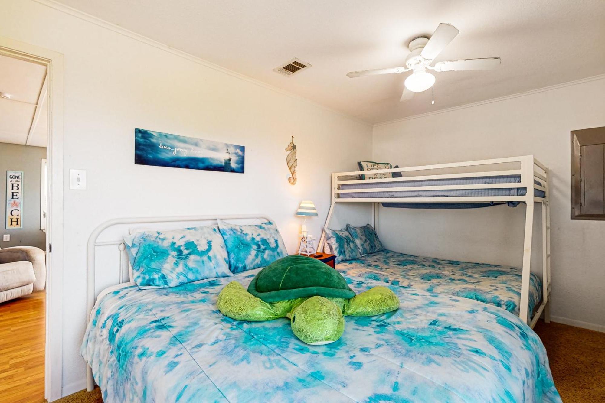 Turtle Sea-Renity Beach Cottage Crystal Beach Exteriör bild